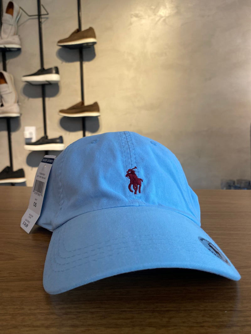 Boné Ralph Lauren Azul Claro