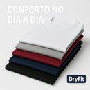🔥 Kit 5 Camisa Masculina Dry Fit Malha Fria - Secagem Rápida e Conforto