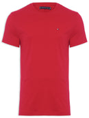 Camiseta Tommy Hilfiger Masculina Classic Nape Vermelha