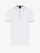 Camisa Polo Armani Exchange Slim Fit - Branca